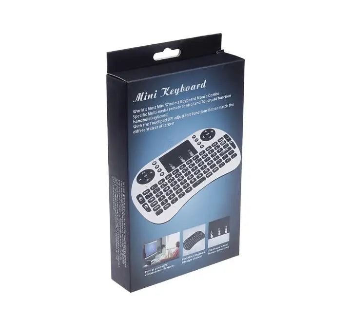 Mini teclado sem fio USB com TouchPad